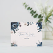 Carte postale d'annonce de mariage à l'aquarelle f (Debout devant)