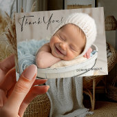 Carte postale d'annonce de naissance de bébé garço