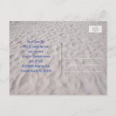 Carte postale d'annonce de nouvelle adresse Dollar (Dos)