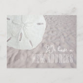 Carte postale d'annonce de nouvelle adresse Dollar (Devant)