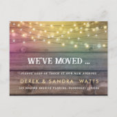 Carte postale d'annonce de nouvelle maison pour le (Devant)