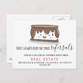 carte postale d'annonce de recommandations de bien (Devant / Derrière)