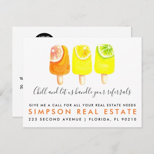 Carte postale d'annonce de recommandations de Latt (Devant / Derrière)