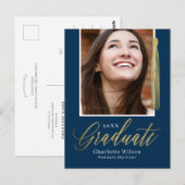 Carte postale d'annonce de remise des diplônes Tas (Devant / Derrière)