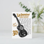 Carte postale d'annonce d'Uke de domino (Debout devant)