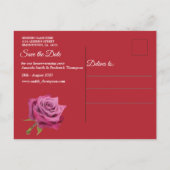 Carte postale d'annonce Viva Magenta (Dos)