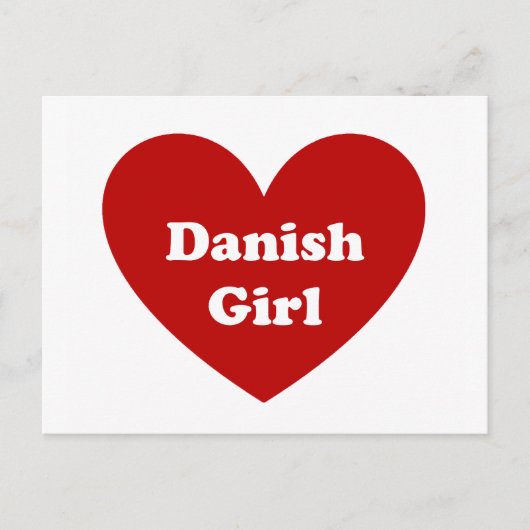 Carte Postale Danoise (Devant)