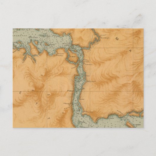 Carte Postale Dans 30 de détroit de Juanico (Devant)