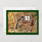 Carte Postale Dans la boutique de Capenter (Devant / Derrière)