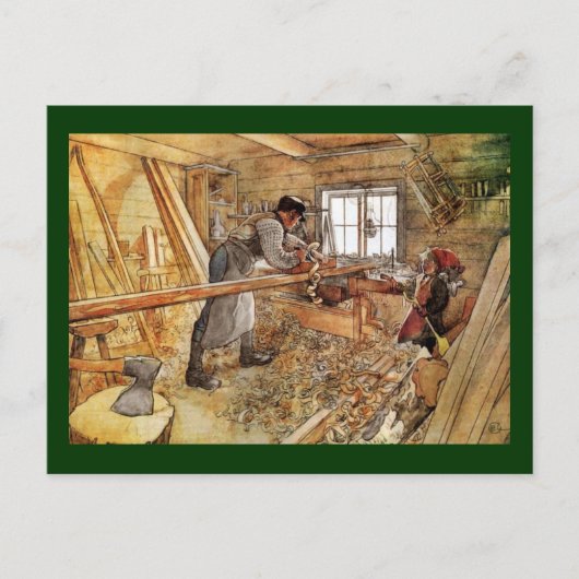 Carte Postale Dans la boutique de Capenter (Devant)