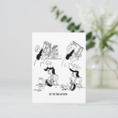 Carte Postale Dans la cuisine ADN (Debout devant)