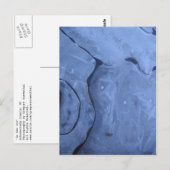 Carte Postale dans la glace (Devant / Derrière)