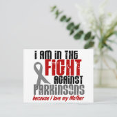 Carte Postale Dans la lutte contre la maladie de Parkinson Mère (Debout devant)