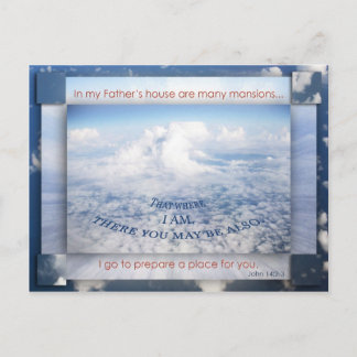 Carte Postale Dans la maison de mon père