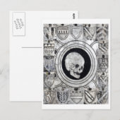 Carte Postale Dans la mort (Devant / Derrière)