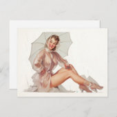 Carte Postale Dans la plume (Devant / Derrière)