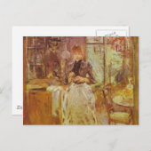 Carte Postale Dans La Salle À Manger (Devant / Derrière)