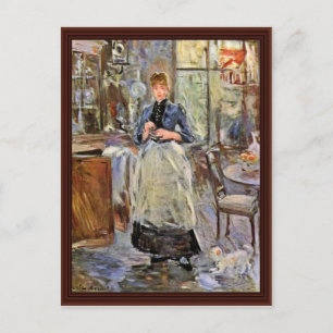 Carte Postale Dans La Salle À Manger Par Morisot Berthe