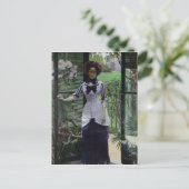 Carte Postale Dans la serre, 1881 (Debout devant)