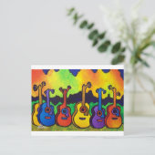 Carte Postale Dans la vie je chante par piliero (Debout devant)