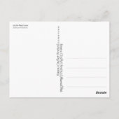 Carte Postale "Dans la voie rapide" (Dos)