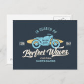 Carte Postale Dans l'affiche de Search Of Perfect Waves (Devant / Derrière)