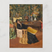 Carte Postale Dans l'Atelier | William Merritt Chase (Devant)