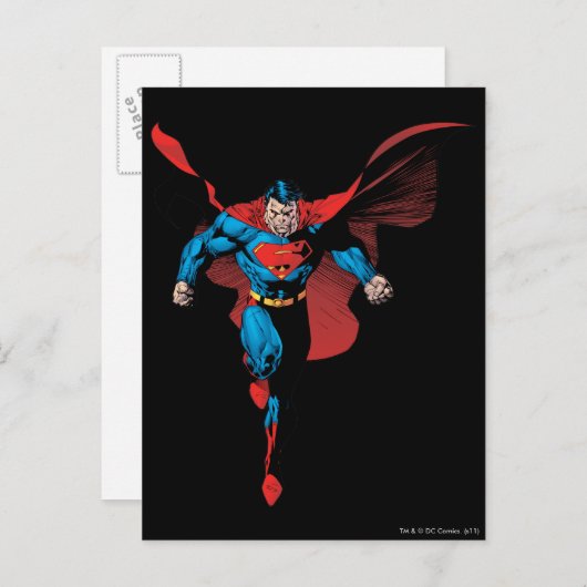 Carte Postale Dans l'attente - Style Comic (Devant / Derrière)