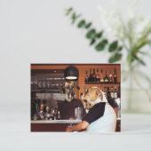 Carte Postale Dans le bar (Debout devant)
