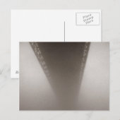 Carte Postale Dans le brouillard (Devant / Derrière)