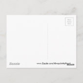 Carte Postale Dans le cardinal léger (Dos)