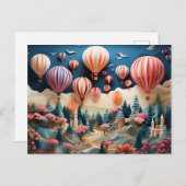 Carte Postale dans le cas de (Devant / Derrière)