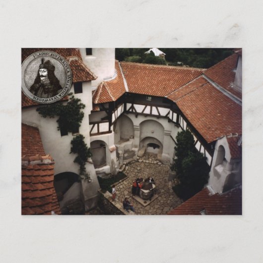 Carte Postale Dans le château de Dracula (Devant)