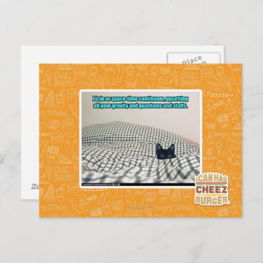 Carte Postale Dans le continuum de temps d'espace d'ur (Devant / Derrière)