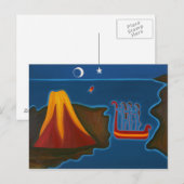 Carte Postale Dans le détroit de Messine 2006 (Devant / Derrière)