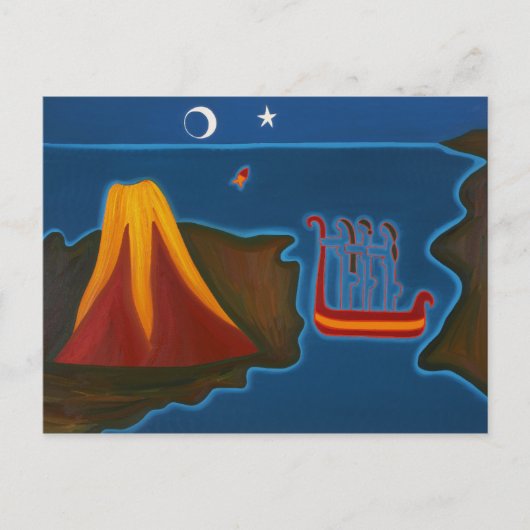 Carte Postale Dans le détroit de Messine 2006 (Devant)