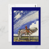 Carte Postale Dans le grand monde (Devant / Derrière)