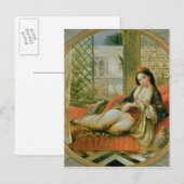 Carte Postale Dans le Harem (Devant / Derrière)