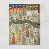 Carte postale Dans le jardin (Devant)