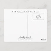 Carte Postale Dans Le Jardin (Dos)