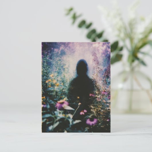 Carte Postale Dans le jardin Abstrait (Debout devant)