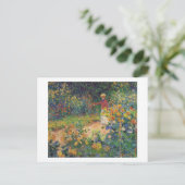 Carte Postale Dans le jardin, Monet (Debout devant)