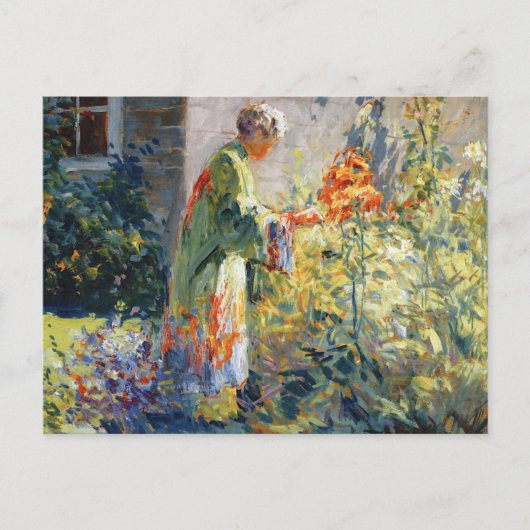 Carte Postale Dans le jardin par Matilda Browne (Devant)