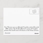 Carte Postale Dans le Northland (Dos)