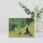 Carte Postale Dans le Parc par Berthe Morisot (Debout devant)