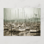 Carte Postale Dans Le Port (Devant)