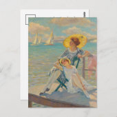 Carte Postale Dans le soleil | Edward Cucuel (Devant / Derrière)