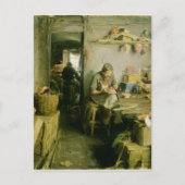 Carte Postale Dans le Studio Masque, 1897 (Devant)
