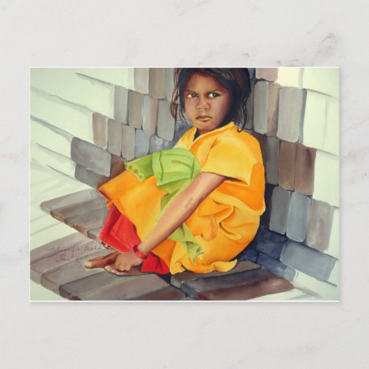 Carte Postale dans le tour de briques (Devant)