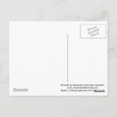 Carte Postale Dans les bois (Dos)